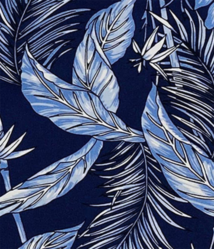 Tropical Print Half Sleeve Shirt