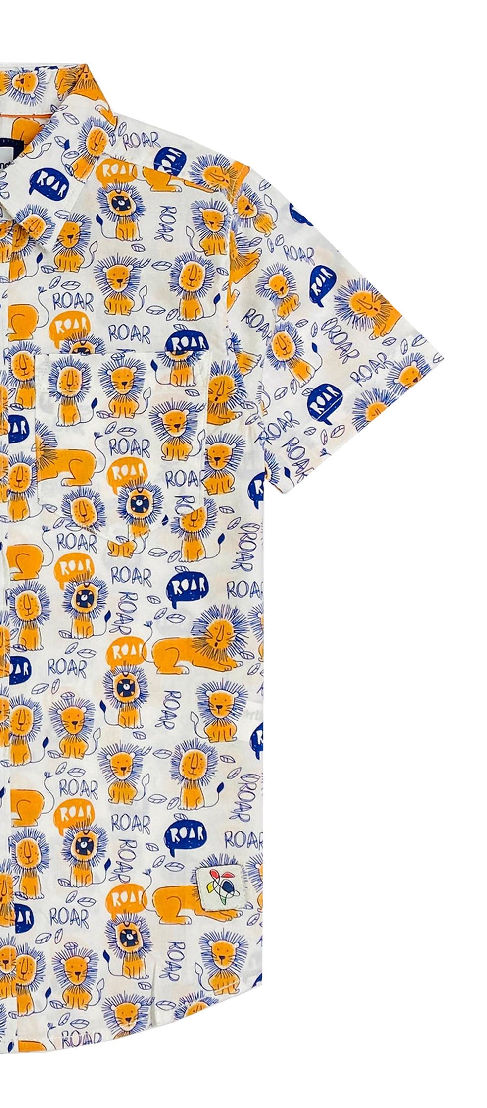 Roaring Lion Print Shirt