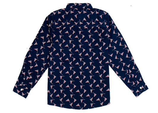 Flag Print Shirt