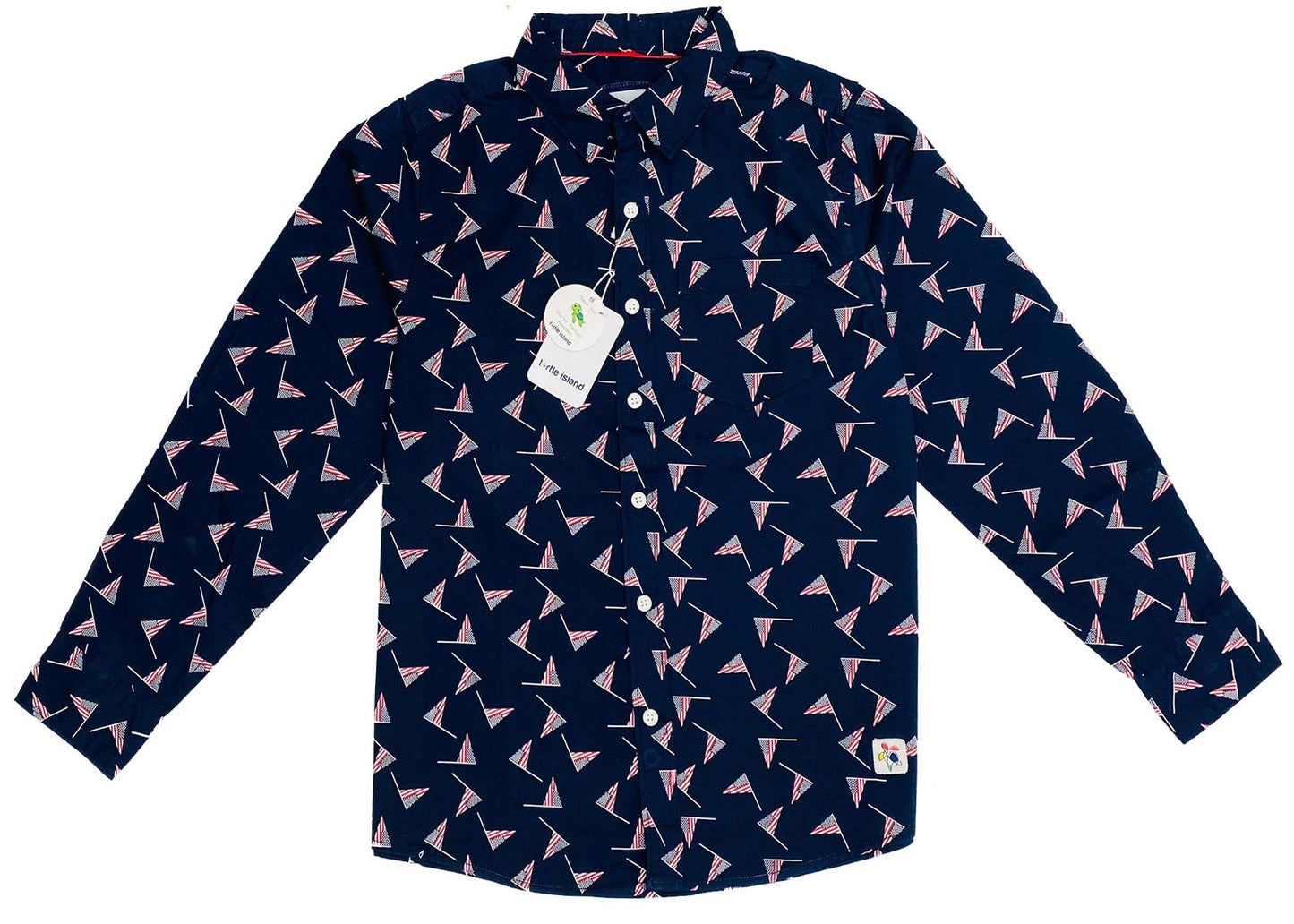 Flag Print Shirt