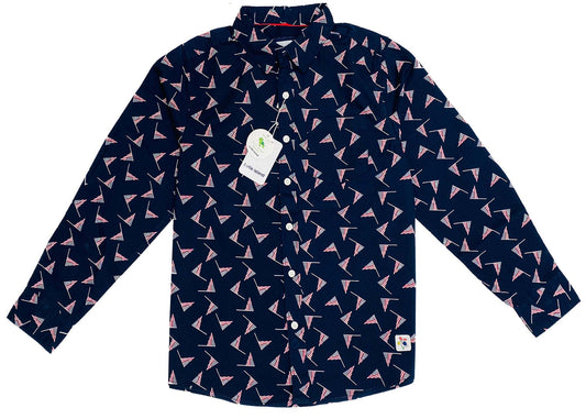 Flag Print Shirt