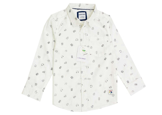 Fun Music Print Shirt