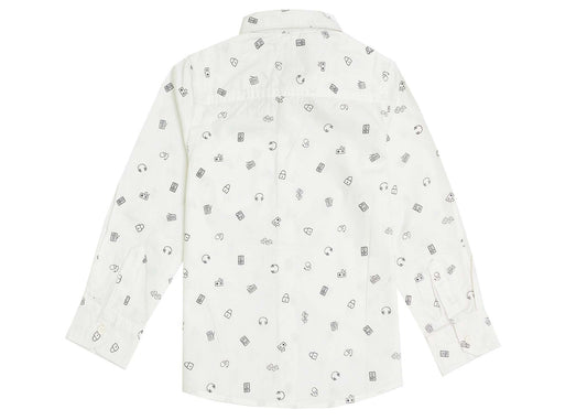 Fun Music Print Shirt